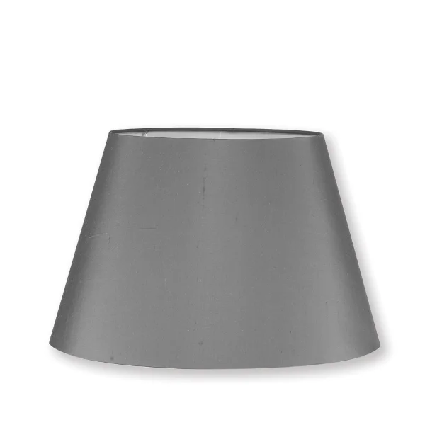 William Yeoward | Silk 20" Empire Lampshade Steel