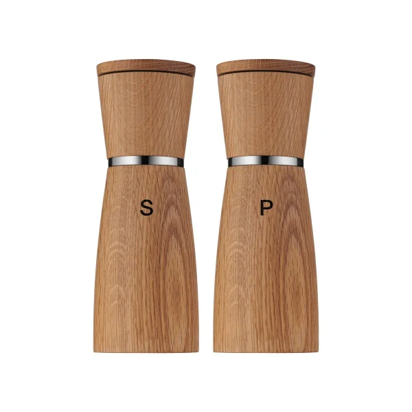 WMF Ceramill Nature salt- and pepper mill set Oak