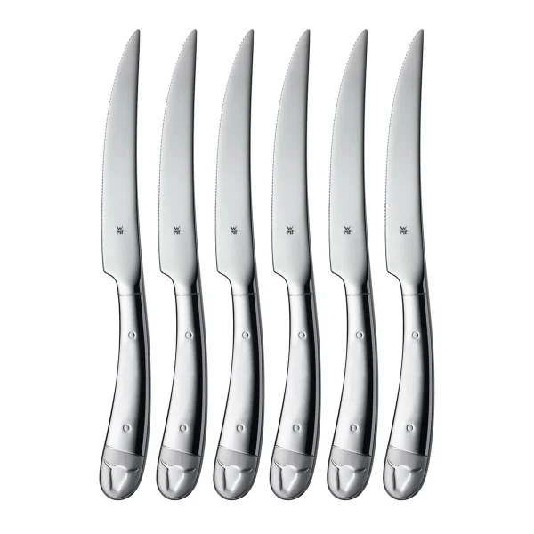 WMF Geschenkidee steak knife 6 pieces Stainless steel