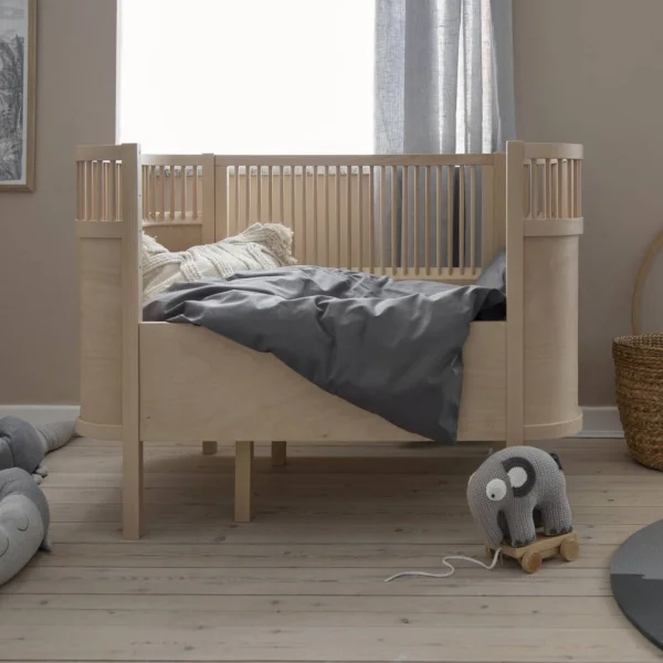 Wooden Edition Baby And Jr Cot Bed by Sebra PRE ORDER