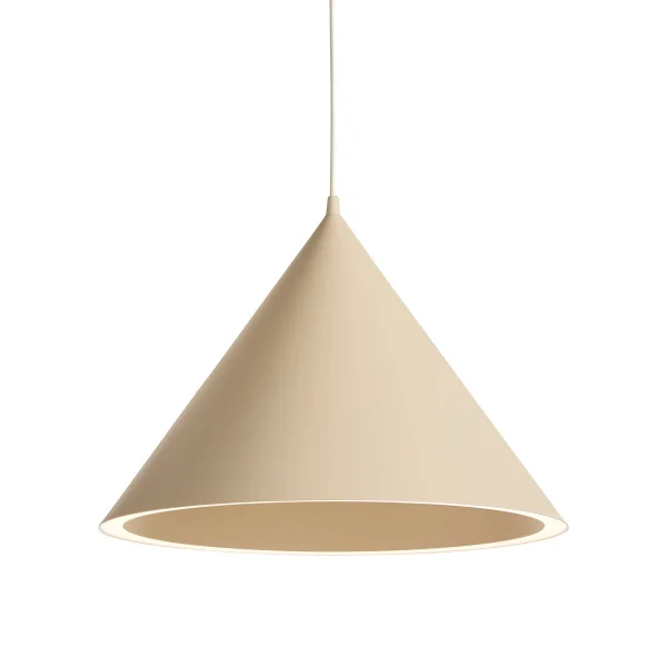 Woud Annular pendant large Beige