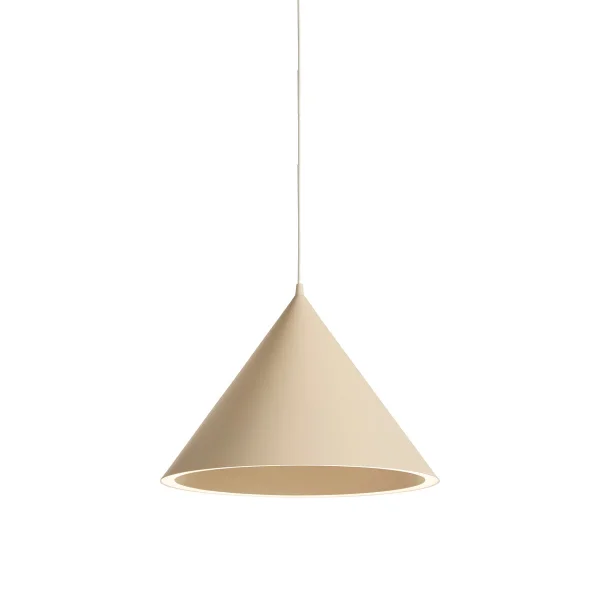 Woud Annular pendant small Beige