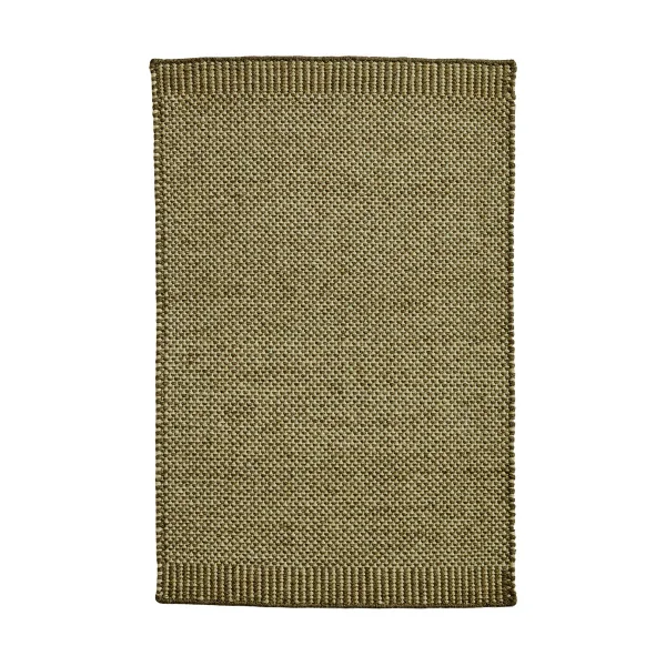 Woud Rombo doormat Moss green, 60x90 cm