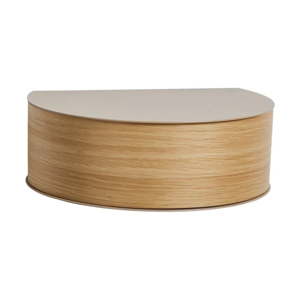Woud Wallie shelf Beige-oak