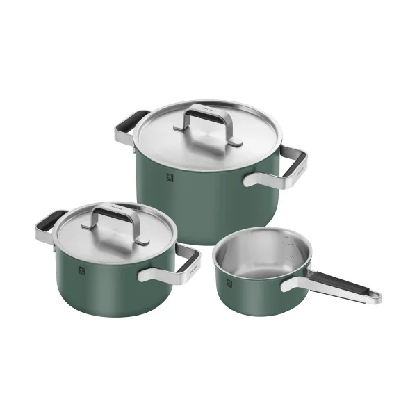 Zwilling Zwilling Pure saucepan set 5 pieces Green