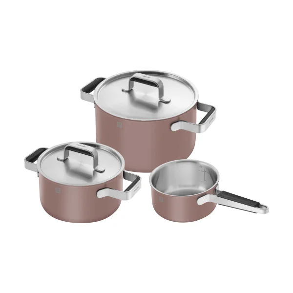 Zwilling Zwilling Pure saucepan set 5 pieces Pink