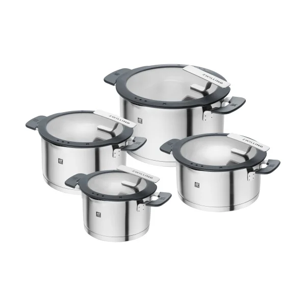 Zwilling Zwilling Simplify pot/pan set 8 pieces Stainless steel