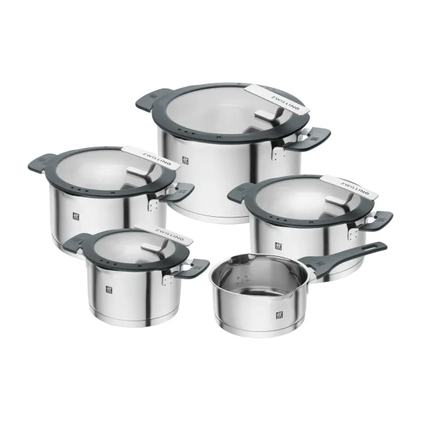 Zwilling Zwilling Simplify saucepan set 5 pieces Silver