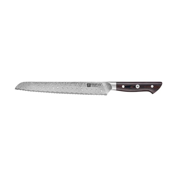 Zwilling Zwilling Tanrei bread knife 23 cm Damascus-black
