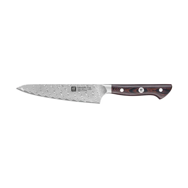 Zwilling Zwilling Tanrei compact chef's knife 14 cm Damascus-black